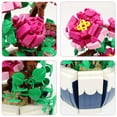 thumbnail image 5 of Exquisite Peony Building Block Set, Beautiful Orchid Design, Gift For Boys And Girls, 5 of 5