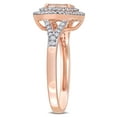 thumbnail image 3 of Everly Women's Morganite 14k Rose Gold Ring, 3 of 7