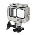 thumbnail image 1 of Aluminium Alloy Frame Case, Double Cold Shoe 40m Deep Waterproof 9H Tempering Glass Lock Design Protective Housing Aluminum Metrial  for Daily Camera Protection, 1 of 7