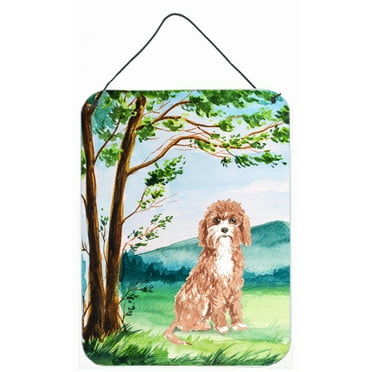 Under the Tree Cavapoo Wall or Door Hanging Prints