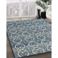 thumbnail image 2 of Ahgly Company Indoor Round Abstract Gray Cloud Gray Abstract Area Rugs, 8' Round, 2 of 6