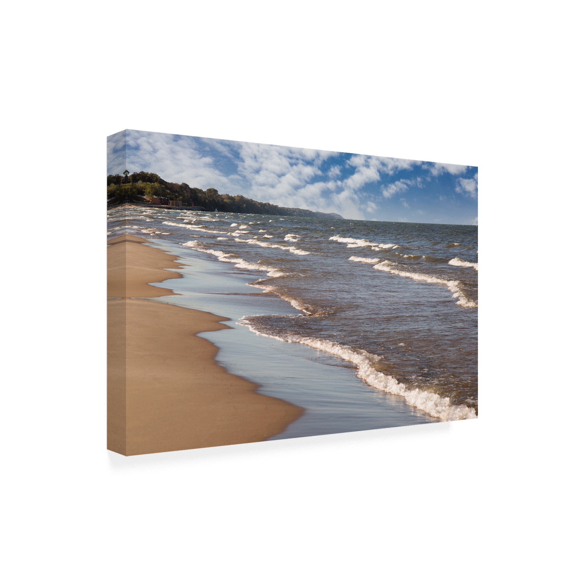 Trademark Fine Art 'West Michigan October' Canvas Art by Monte Nagler