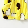 thumbnail image 5 of LYMAYTER 1-12Y Kids Hooded Bathrobe Girls Soft Plush Hooded Flannel Pajamas Sleepwear Boys Spa Robe, 5 of 7