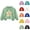 White, variant on Amidoa Girls Pullover Sweatshirts Fashion Kids Long Sleeve Tops Cute Casual Fall Winter Clothes Sky Blue Size 3 Years