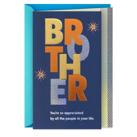Hallmark Birthday Card for Brother (Take Time for You)