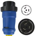 thumbnail image 3 of Conntek 1.5-Feet 50A 125/250V RV/Marine Right Angle Locking Adapter, 3 of 4