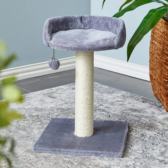 Two by Two Basswood Small Cat Tower and Scratching Post