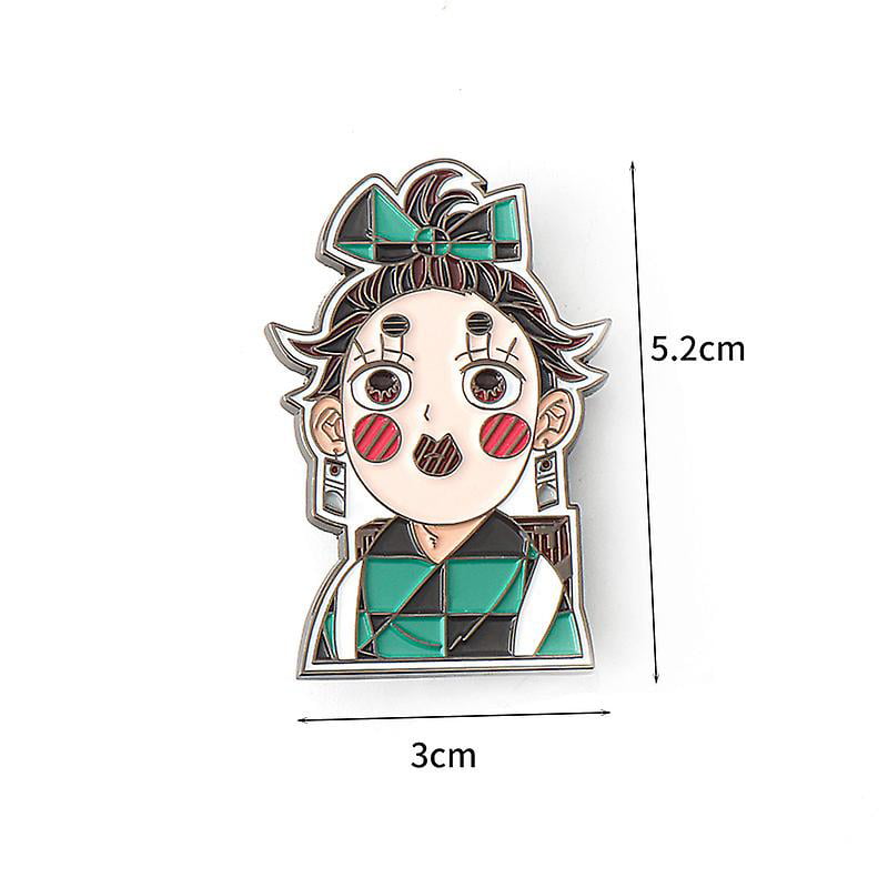 Anime Demon Slayer Blade Cartoon Brooch Flower Street Mouth Hira Inosuke  Tanjirou Women's Style Pin Anime Badge Accessories | Walmart Canada