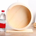 thumbnail image 4 of Pet Exercise Wheel Spinner Wooden Roller Small Exercise Roller Pet Animal Wood Silent Running Exercise Rotate Wheel, 4 of 8