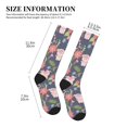 thumbnail image 4 of Sikiie Pigs 1 1 Pairs Compression Socks for Men and Women 15-20 mmHg Running Support Socks, 4 of 7