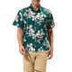 thumbnail image 1 of CAMISAS DE HOMBRE CORTAS DE INSPIRACIÓN CHIC, CON ESTAMPADO FLORAL, BOTONES EN LA PARTE FRONTAL, CAMISA HAWAIANA DE PLAYA, 50 VERDE ROSA, 1 of 6