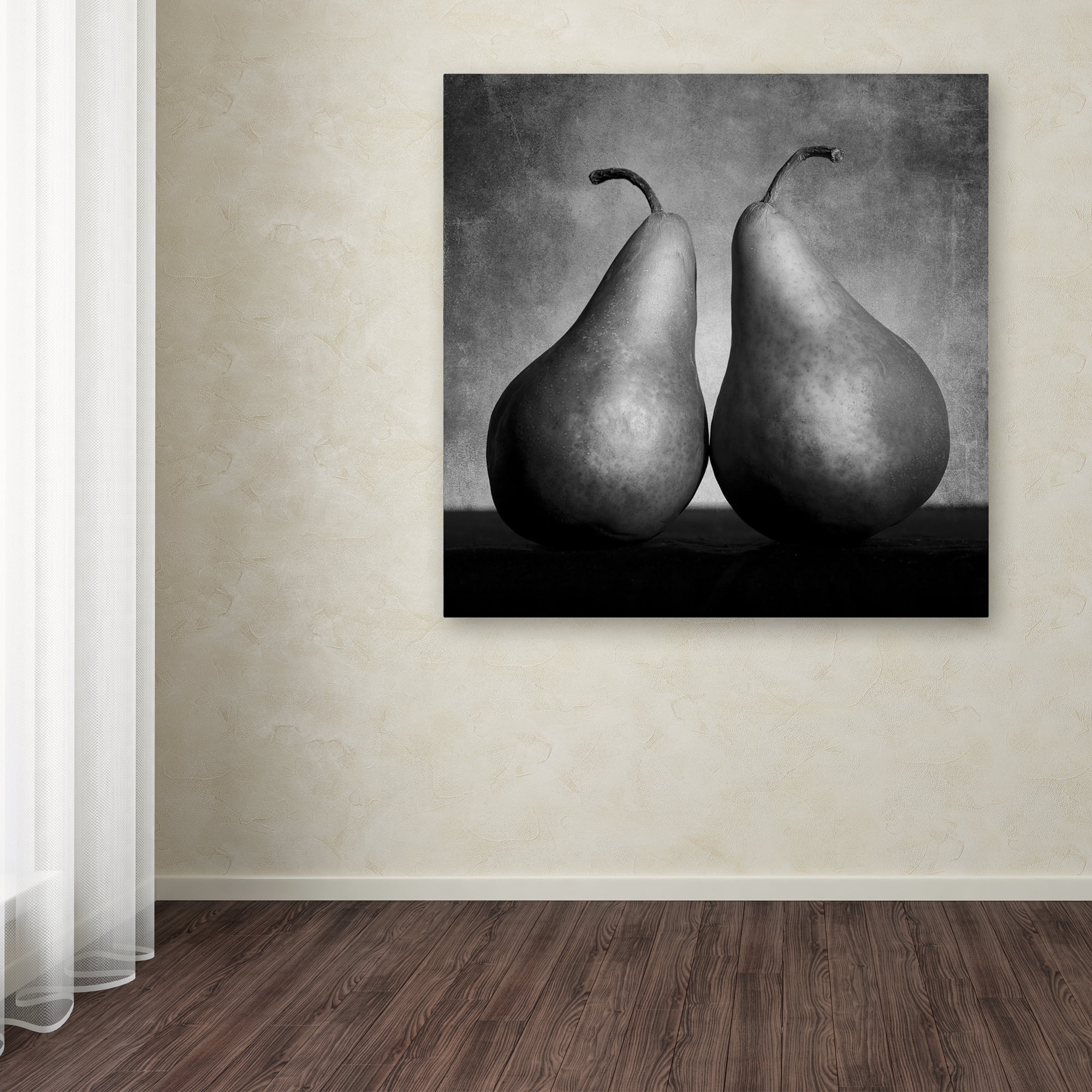 Trademark Fine Art "Peras Enamoradas" Canvas Art by Moises Levy