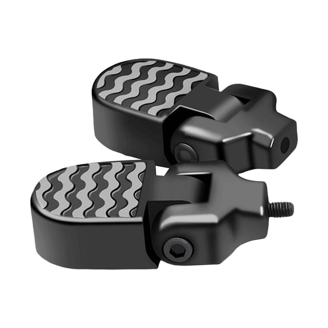 2 uds accesorios de bicicleta plegables de aleación de aluminio placas de pie pedales traseros reposapiés para bicicleta motocicleta ciclismo
