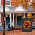 thumbnail image 6 of Thanksgiving Day Garden Flags for Porch Front Door Patio House Farmhouse Deco - Turkey Cute Thanksgiving Day Versatile Hanging Decoration - Thanksgiving Fall House Decor 28x40 Inches, 6 of 6
