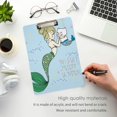 thumbnail image 5 of ZHANZZK Mermaid Mermaid Cat Clipboard Hardboard Wood Nursing Clip Board and Pull for Standard A4 Letter 13x9 inches, 5 of 8