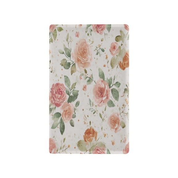 Light Switch Cover Switch Plate Outlet Cover Plug Cover for Electrical Unused Outlet Cover Watercolor Rose Floral Pattern