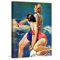 thumbnail image 3 of Marmont Hill "At the Pool" by John LaGatta Painting Print on Canvas, 3 of 5