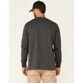 thumbnail image 4 of Hawx Men's Solid Charcoal Forge Long Sleeve Work Pocket T-Shirt Big Charcoal 3X, 4 of 4