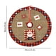 thumbnail image 3 of Christmas Tree Dress Create Exquisite Printing Santa Claus Tree Bottom Decoration Christmas Supplies Decorations, 3 of 6