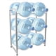 thumbnail image 2 of Estante Organizador para 6 Garrafones de Agua Metálico Color Gris de 3 Niveles, 2 of 7