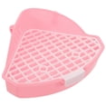 thumbnail image 3 of Compact Small Pet Toilet Tray with Safe Mesh Edges for Bunny, Hamster, and Rabbit Training – High Capacity & Easy Cleaning Design for Small Animals, 3 of 4