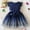 Blue, variant on ZZwxWA Toddler Girls Tutu Dresses Ruffle Sleeve Birthday Party Dress Star Sequin Tulle Dress 1-8Y up to 65% Off