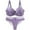 Purple, variant on Hrsba Womens Summer Bra,Plus Size Bra for Womens,Woman's Printing Gathered Together Large Size Daily Bra Underwear No Rims