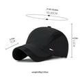 thumbnail image 3 of US 1-2Pcs All Season Airy Mesh Thin Quick Dry Baseball Cap Hat UV Protect Sports, 3 of 5