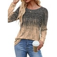thumbnail image 2 of Fantaslook Long Sleeve Shirts for Women Fall Dressy Casual Blouses Fashion Pleated Tunic Tops, 2 of 8