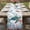 White Dark Green Gray Blue, variant on Table Runner 72 Inches Long for Kitchen Dining, Octopus Coastal Dresser Scarf Farmhouse, Dining Table Decorations for Wedding/Parties, Summer Beach Ocean Shell Jellyfish Starfish 14 x 72 In