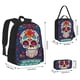 thumbnail image 2 of Balery Dead Day Party Mochila escolar 3 en 1 para niños: mochila resistente con lonchera térmica y estuche para lápices. Mochila escolar para niños y niñas., 2 of 7
