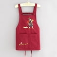 thumbnail image 4 of Water Repellent Kitchen Apron for Adults, Oil and Stain Resistant Cooking Waistcoat, Breathable Work Apron for Baking Cleaning Catering, Home and Commercial Use, One Size, 4 of 6
