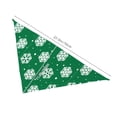 thumbnail image 3 of Goofa Snowflake Printing Dog Bandana ,Cat Scarf Adjustable Bib Handkerchief Accessories for Dogs Cats,Pet scarf,Pet fashion, 3 of 6