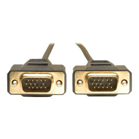 Tripp Lite P512-010 10 ft. VGA Monitor Cable HD-15M to HD-15M Gold Connectors