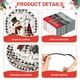 thumbnail image 3 of Juego de Vajilla Navideña GOLDGAO 200 PCS Platos de 9" y 7" con Servilletas, 3 of 7