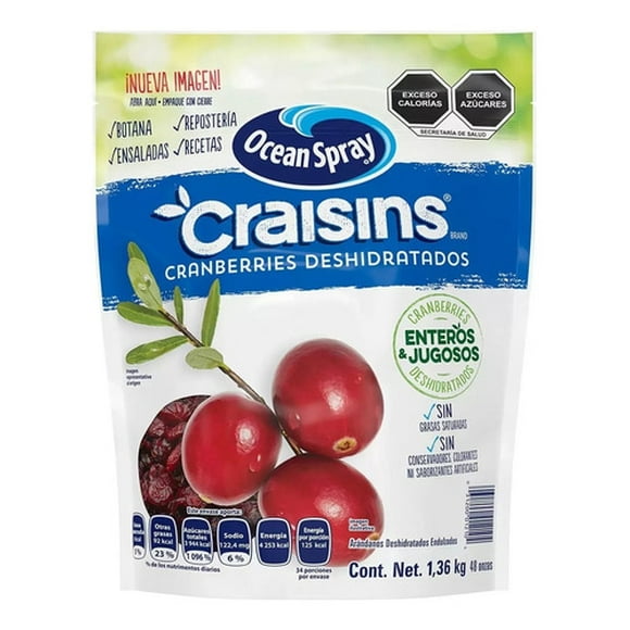 Arándanos Deshidratados Ocean Spray 1.36kg Original