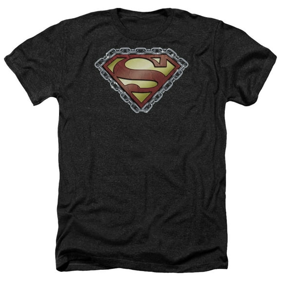 Superman - Chained Shield - Heather Short Sleeve Shirt - XXX-Large