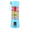 thumbnail image 3 of Portable Blender USB Mixer Two Blades Electric Juicer Machine Smoothie Blender Mini Food Processor Personal Lemon Squeezer, 3 of 4