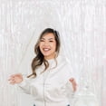 thumbnail image 3 of Weddingstar Metallic Foil Fringe Curtain Photo Backdrop - Iridescent, 3 of 4