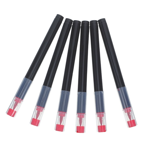 HOOWIFFY 6Pcs Tombstone Marker Pen Oil-Based Quick-Dry Paint Marker for Precise Granite Headstone Restoration