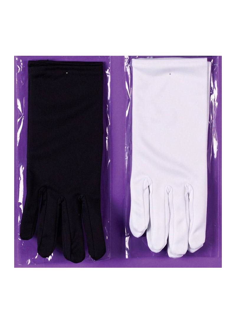 Fun World FW9072BK Adult's Costume Gloves - Walmart.com