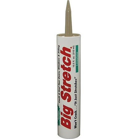 Sashco Sealants 10022 10.5 oz Limestone Big Stretch Caulk and Seal