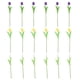 thumbnail image 1 of KAKOWELY Ramo de tulipanes falsos de 18 piezas, decoración de flores artificiales, decoración DIY, tulipanes falsos, 1 of 5