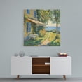 thumbnail image 3 of Canvas Wall Art, Vintage Countryside Landscape Prints, Dreamy Garden in Monet Style, Home Decor Aesthetic, Rustic Neutral Tone Farmhouse Wall Décor for Living Room Bedroom (16x16 Inches), 3 of 6