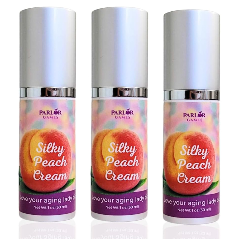 Silky Peach Cream by Parlor Game 30ml Bottle, Cream for Women