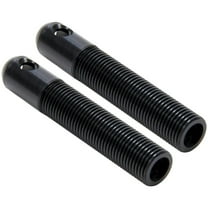 Allstar Performance Repl LW Alum Pins 3/8in Black 10pk