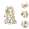 thumbnail image 6 of Kokiya , Christmas Decoration, Classic Reusable Angel Doll Christmas Treetop Figurine for Outdoor, Indoor D, 6 of 9