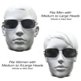 thumbnail image 4 of Gafas de sol proSPORT polarizadas bifocales en gris metálico +2.00, 4 of 8