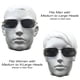 thumbnail image 4 of Gafas de sol bifocales polarizadas ProSport Cobalt +1.50 Gray TAC, 4 of 8