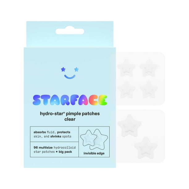 Hidrocoloide transparente Pimple Patches Starface Hydro-Star, 96 unidades